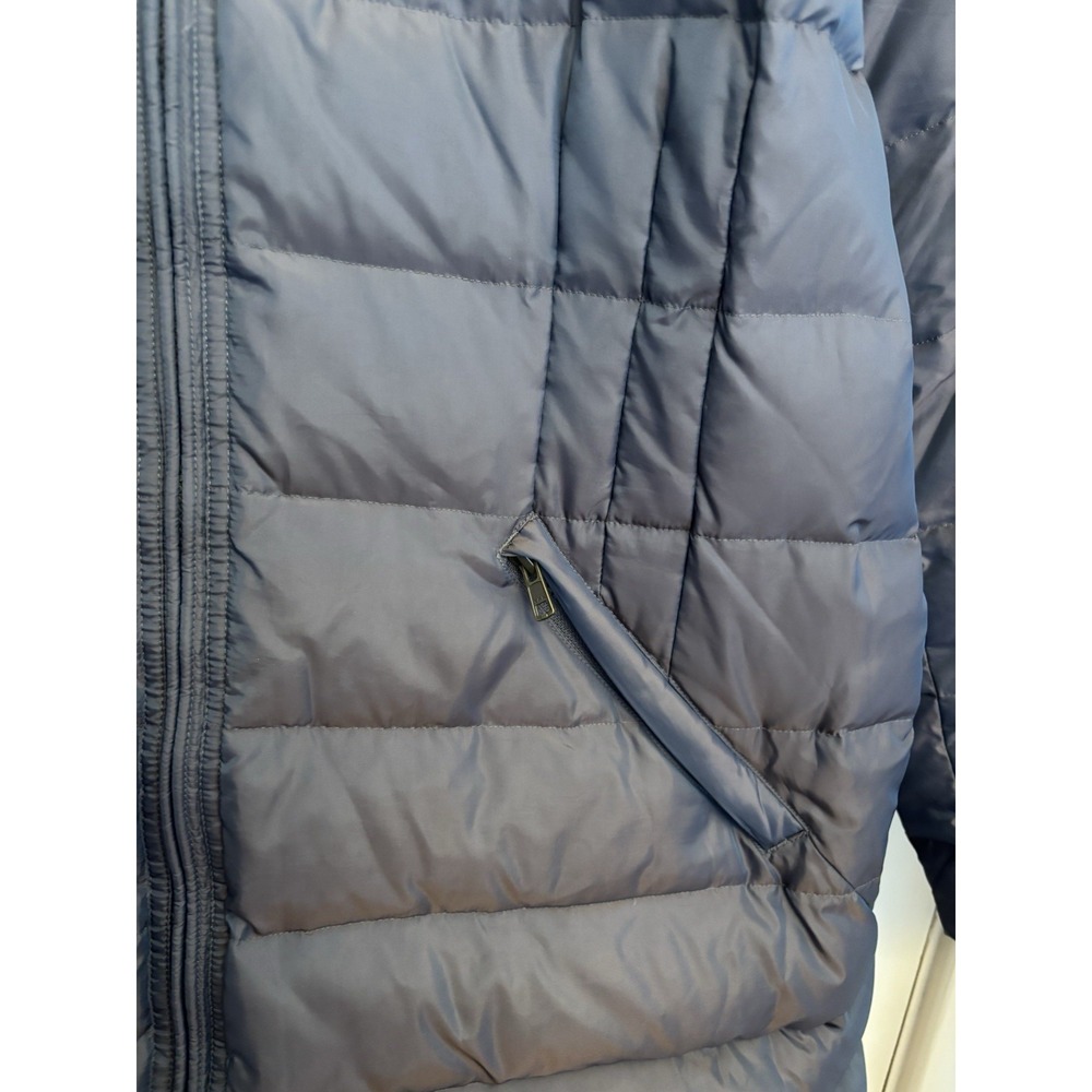 Lands' End Women's Hooded Gray Shimmer‎ Parka Coat Size 2X (20W-22W) $259 - Picture 5 of 10